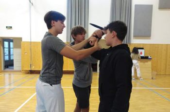 Workshop bojové techniky ZŠ Střítež