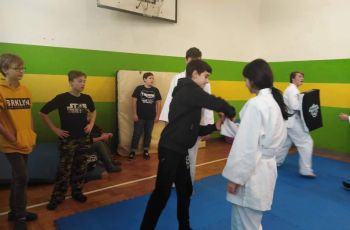 Workshop bojové techniky ZŠ Drahotuše
